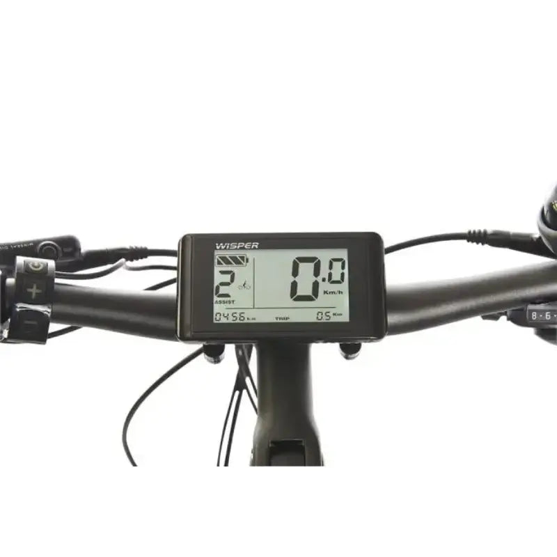 Wisper 705 24 Step-Through 250W Electric Bike LCD Display