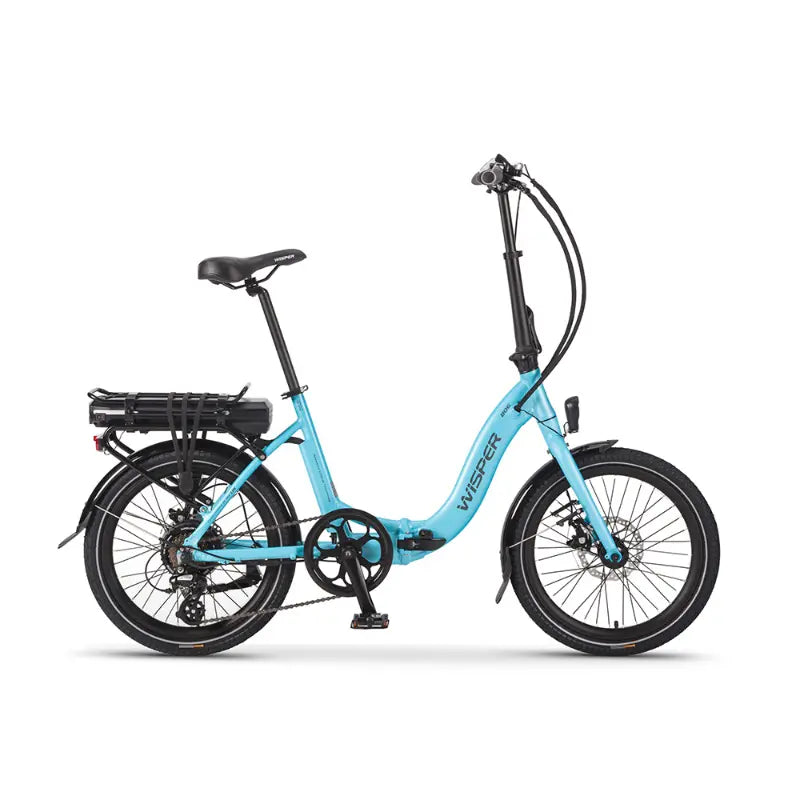 Wisper 806 20 Folding 250W Electric Bike Blue