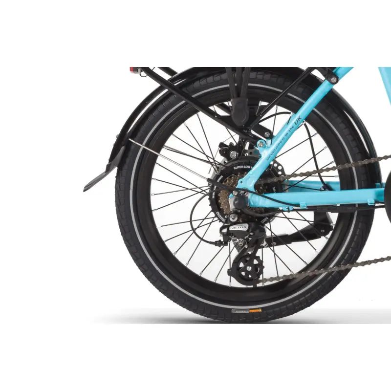 Wisper 806 20 Folding 250W Electric Bike Gear