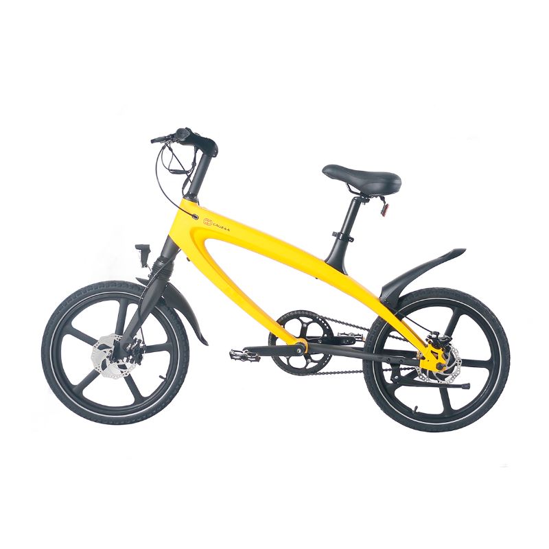 Cruzaa E-Bike Solar Beam Yellow With Bluetooth Speaker