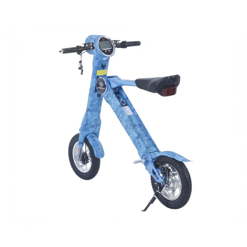 Cruzaa Limited Edition Scooter Denim Blue with Built-in Speakers & Bluetooth