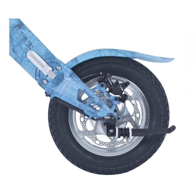 Cruzaa Limited Edition Scooter Denim Blue with Built-in Speakers & Bluetooth