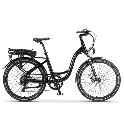 Wisper 705 26" Step-Through 250W  Electric Bike Black