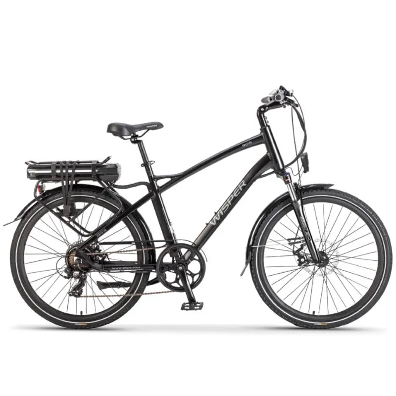 Wisper 905 26 Crossbar 250W Touring Electric Bike Black