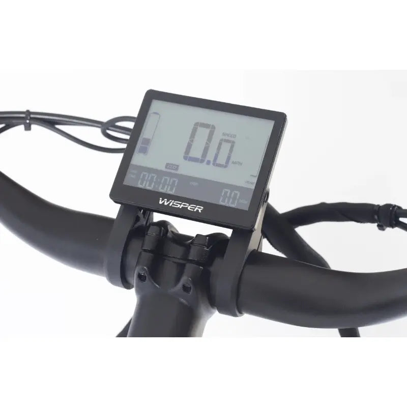 Wisper Wayfarer M7 Mid-Drive Step-Through 250W 43.2V Electric Bike LCD