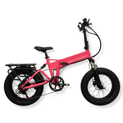 e movement Panther V4.2 Electric Folding Bike Fat Tyre 250/500W